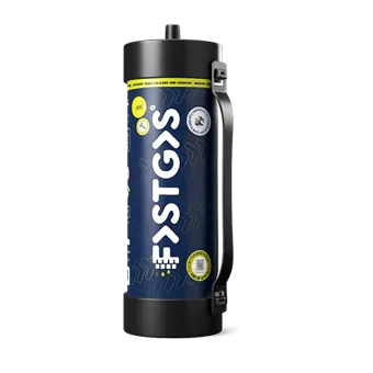 Fastgas 2KG wegwerp tank